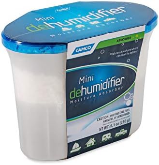 Mini moisture absorber for small RV spaces