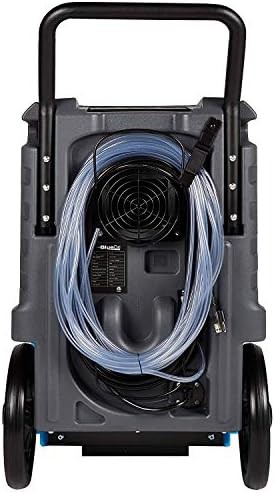 Industrial blue dehumidifier with built-in pump — photo 5