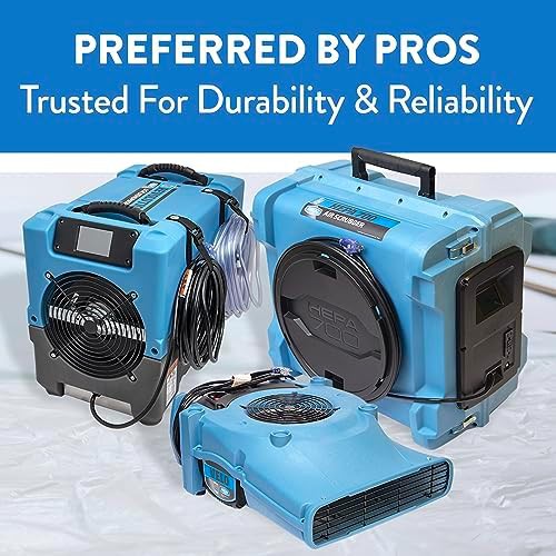 Industrial dehumidifier for crawl space drying — photo 3