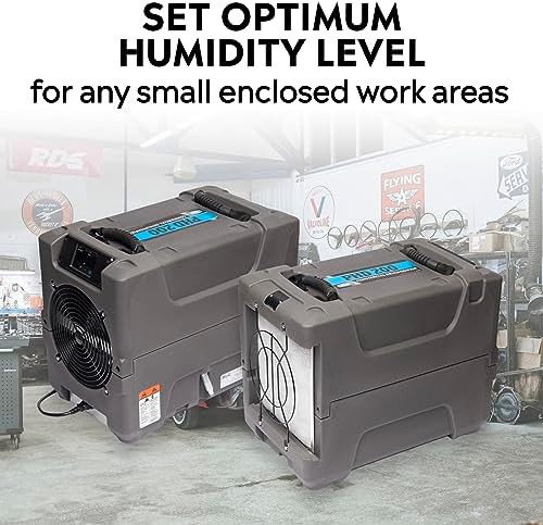 Industrial dehumidifier for crawl space drying — photo 4
