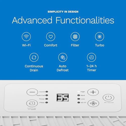 Large capacity 32 pint basement dehumidifier — photo 5