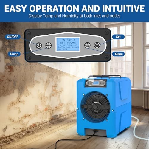 Commercial LGR Dehumidifier with Built-in Pump — photo 4