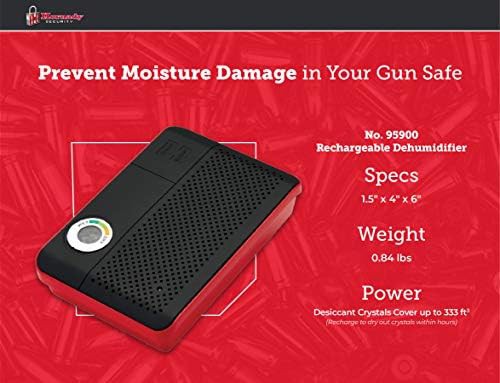 Silica gel rechargeable gun safe dehumidifier — photo 5