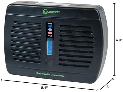 Rechargeable cordless gun safe dehumidifier — photo 5