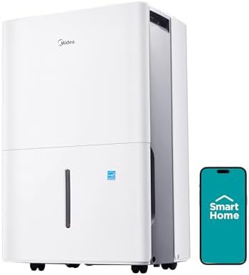 Midea 22 pint basement energy star dehumidifier