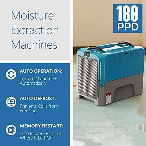Commercial Crawl Space Dehumidifier with Built-in Pump — photo 3