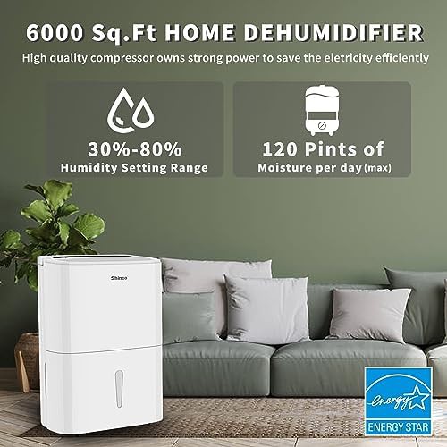 WiFi 6000 sq.ft energy star large room dehumidifier — photo 3