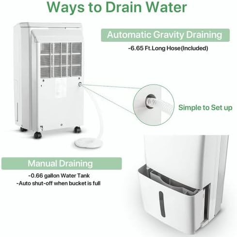 Commercial grade 30 pint home dehumidifier — photo 5