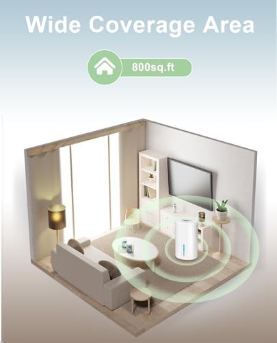 Quiet sleep mode dehumidifier 800 sq ft — photo 4