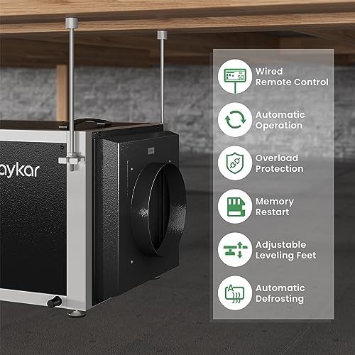 Remote control crawl space dehumidifier — photo 3