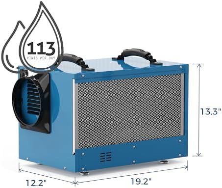 Alorair 113 pints sentinel hd55 crawlspace dehumidifier — photo 3