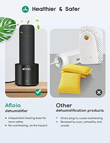 Rechargeable cordless gun safe dehumidifier with base — photo 4