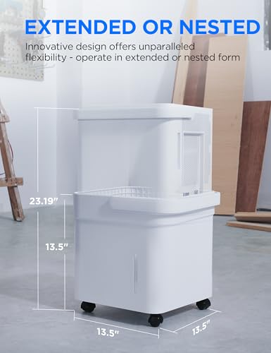 Cube 20 Pint Dehumidifier for Basement — photo 4