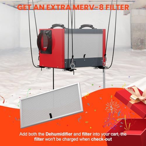 Energy Star 120 Pint Crawl Space Dehumidifier — photo 3