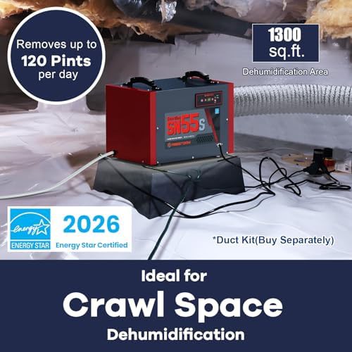 Energy Star 120 Pint Crawl Space Dehumidifier — photo 4