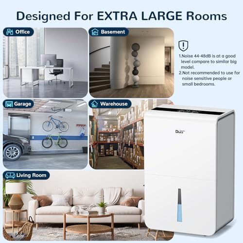 Large capacity 50 pint basement dehumidifier — photo 5