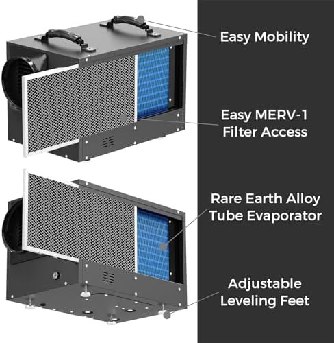 Alorair 120 Pints Energy Star Crawlspace Dehumidifier — photo 5