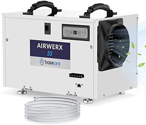 High capacity crawlspace dehumidifier 80 pint