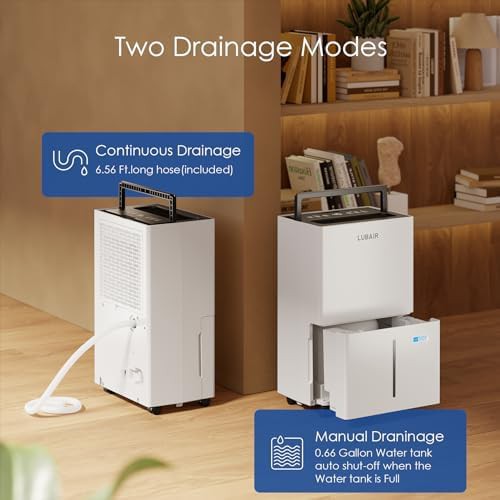Energy Star Basement Dehumidifier with Drain Hose — photo 4