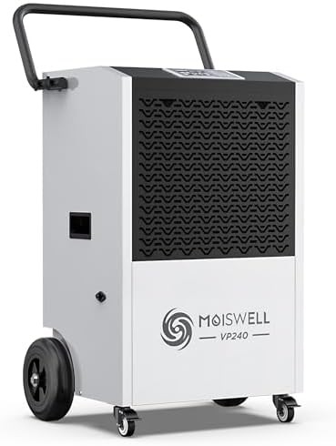 240 pint commercial basement dehumidifier with hose