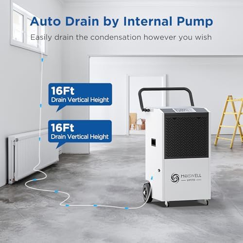 170 Pint Dehumidifier for 7500 Sq Ft — photo 3