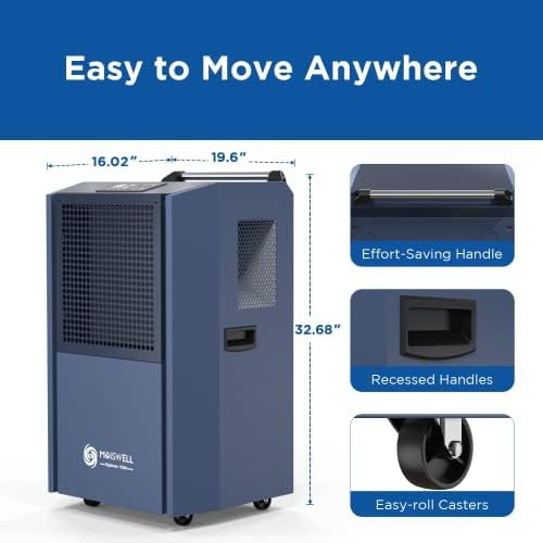 305 pint commercial dehumidifier for industrial site — photo 5