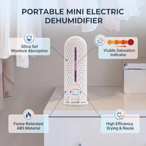 Mini USB Powered Dehumidifier with Auto Shut-Off — photo 5