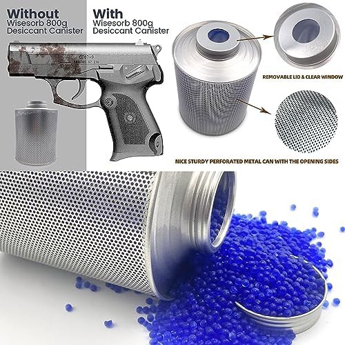 Rechargeable blue to pink silica gel absorber — photo 3