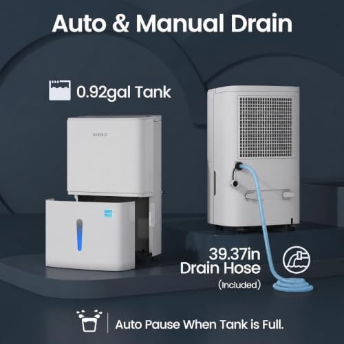 Portable 80 pint large room dehumidifier — photo 5
