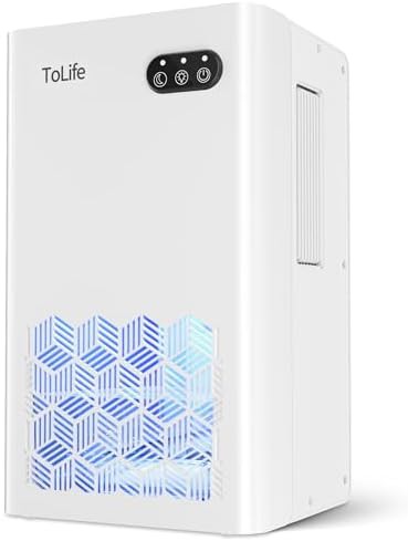 White 95 oz dehumidifier for basement and bathroom