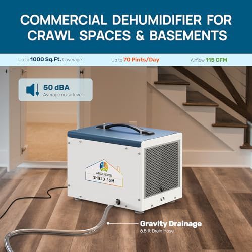 Seventy Pint Dehumidifier for Crawlspace Use — photo 3