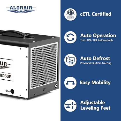 Alorair 120 Ppd Dehumidifier With Pump For Crawl Space — photo 5