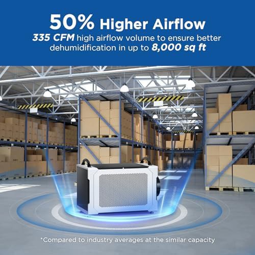 235 pint commercial dehumidifier with pump — photo 4