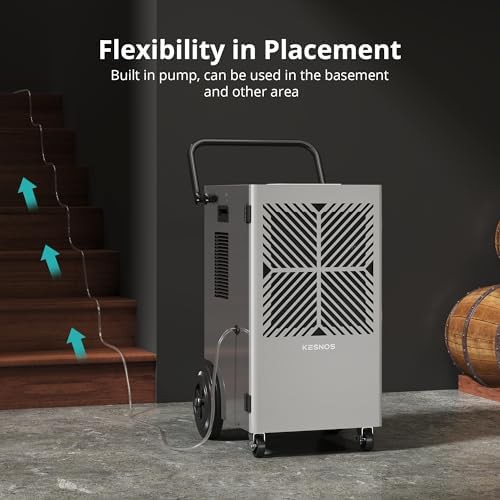 Commercial dehumidifier with pump and timer — photo 4