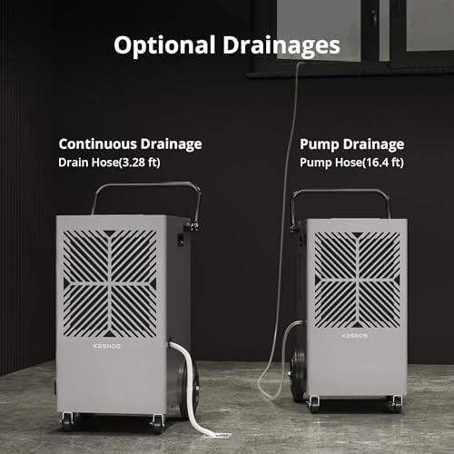 Commercial dehumidifier with pump and timer — photo 5