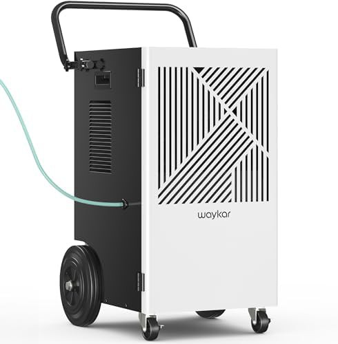 Industrial 155 pint dehumidifier with pump