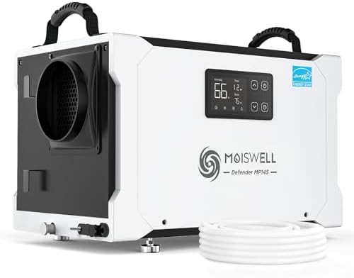 155 pint commercial crawl space dehumidifier pump