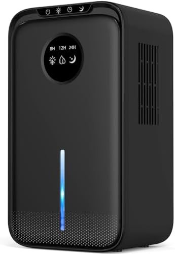 Ultra quiet 85 oz dehumidifier with hose