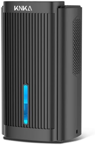 Black 1000 sq.ft Quiet LED Dehumidifier