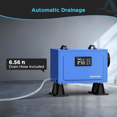 Commercial 125 Pint Crawl Space Dehumidifier — photo 4