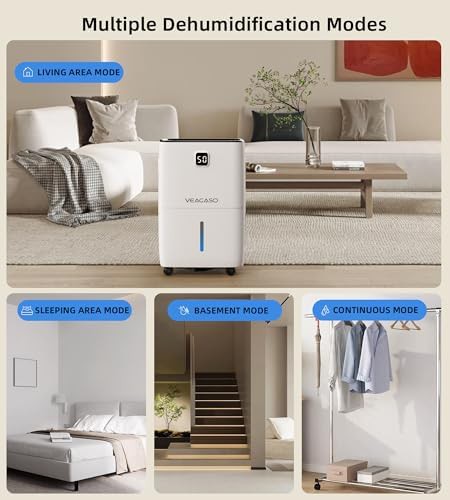 Extra Large Room Dehumidifier with 80 Pint Capacity — photo 3