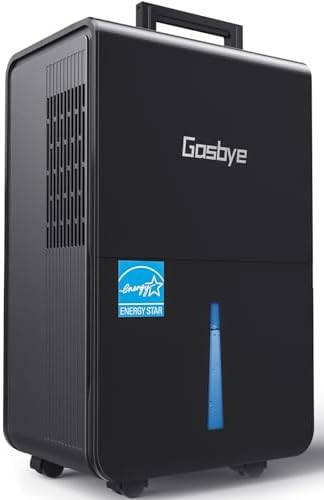 Black Energy Star dehumidifier for large rooms