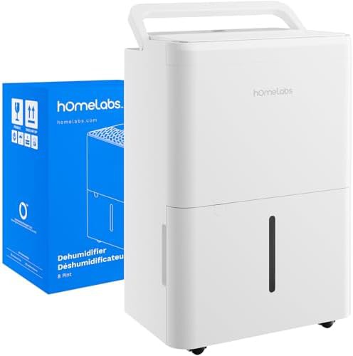 Smart quiet dehumidifier for small bedrooms
