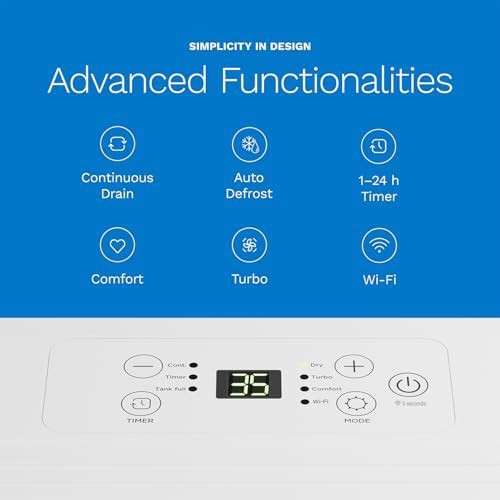 Smart quiet dehumidifier for small bedrooms — photo 5