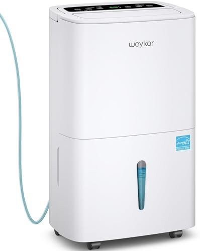 Basement dehumidifier with integrated pump