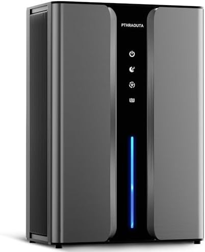 Quiet basement dehumidifier with 95oz tank
