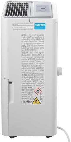 Energy Star basement dehumidifier with drain hose — photo 3