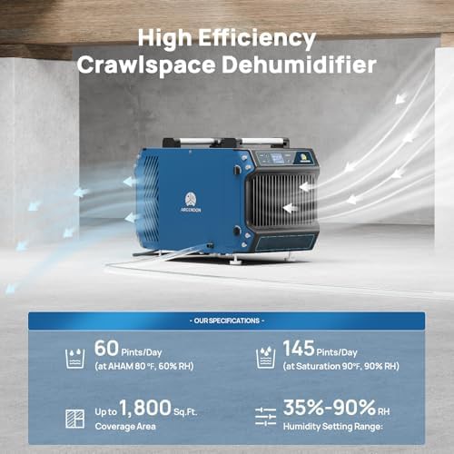 Heavy Duty Commercial Dehumidifier for Crawlspaces — photo 3