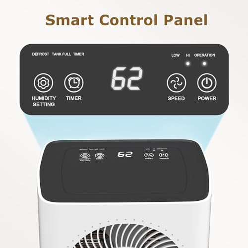 White large room 30 pint dehumidifier — photo 4