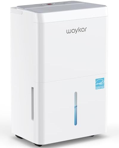 Efficient 80 pint home and basement dehumidifier